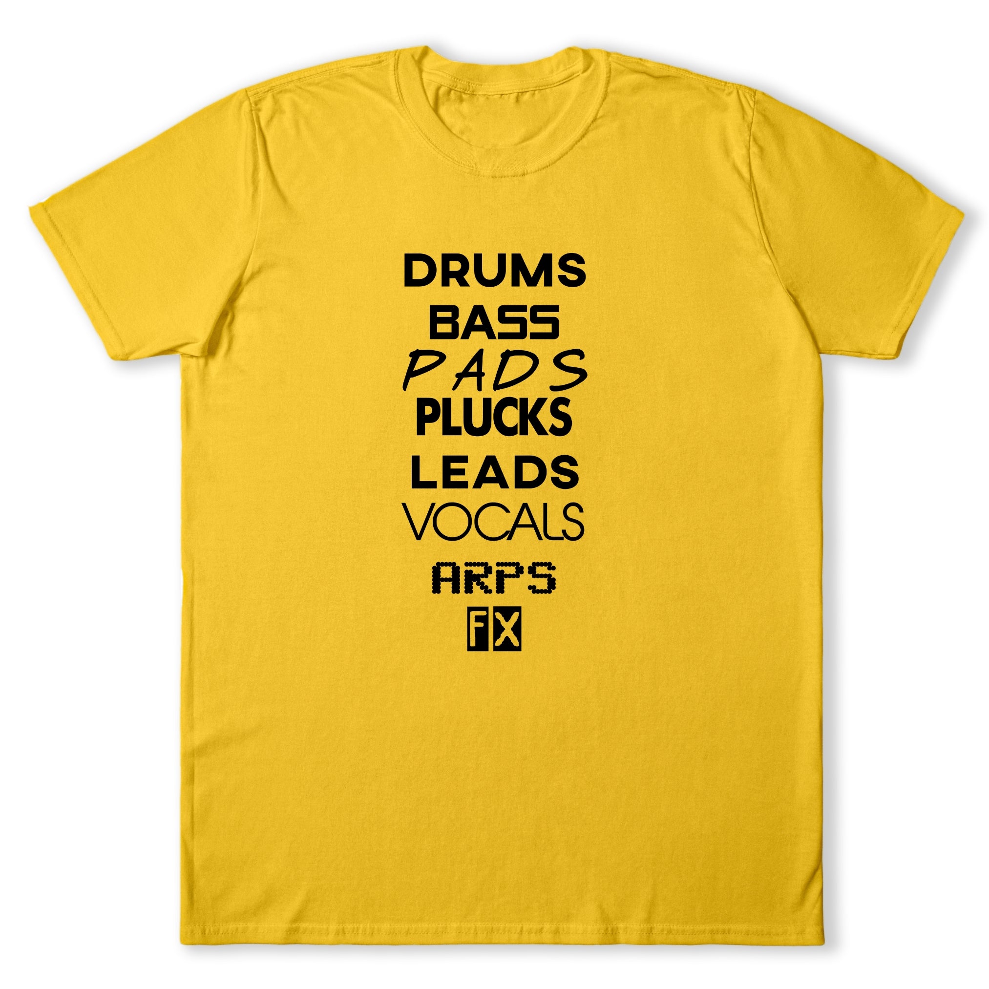 Bass, Drums, Pads T-Shirt