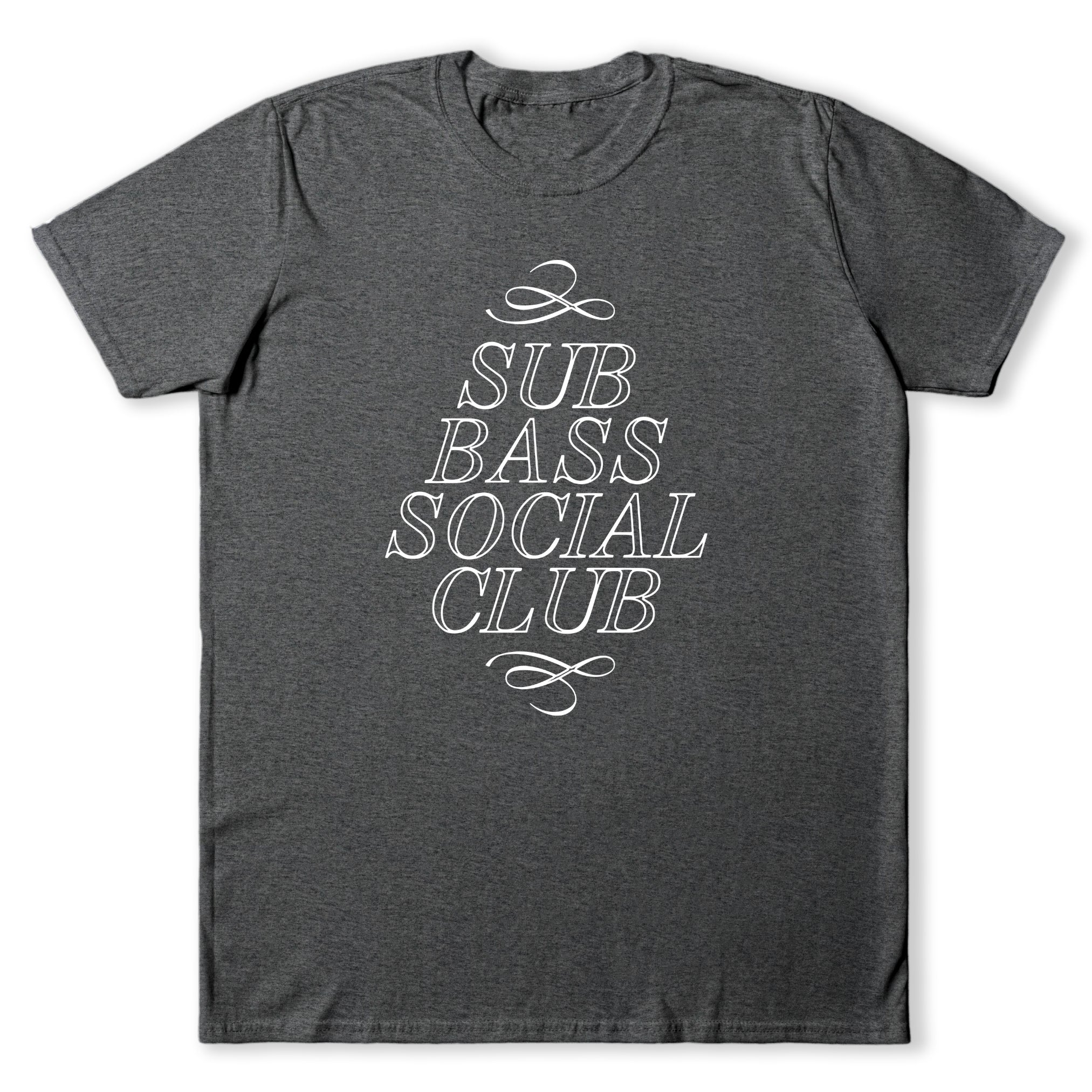 Sub Bass Social Club Music T-Shirt