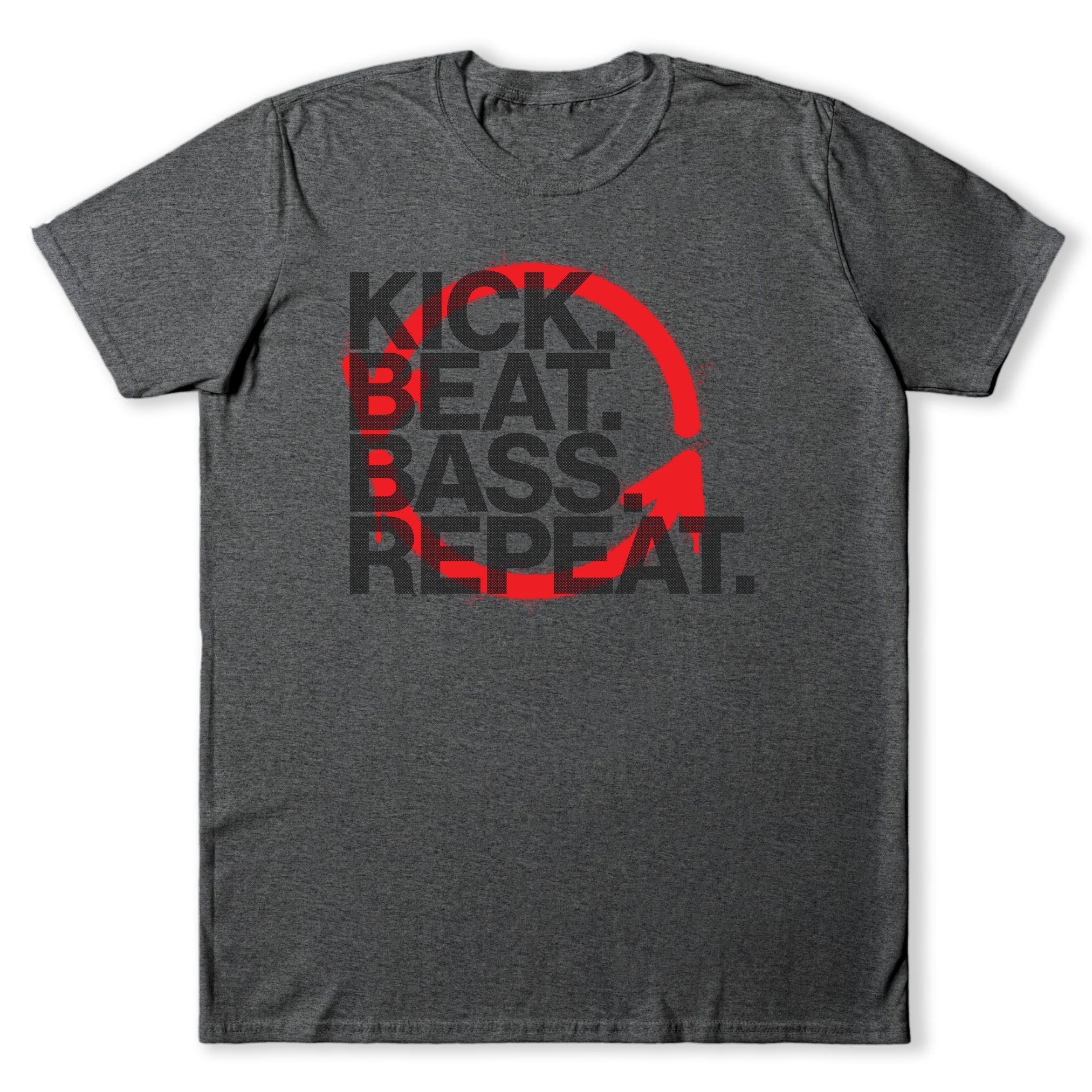 Kick Beat Bass Repeat Music Production T-Shirt