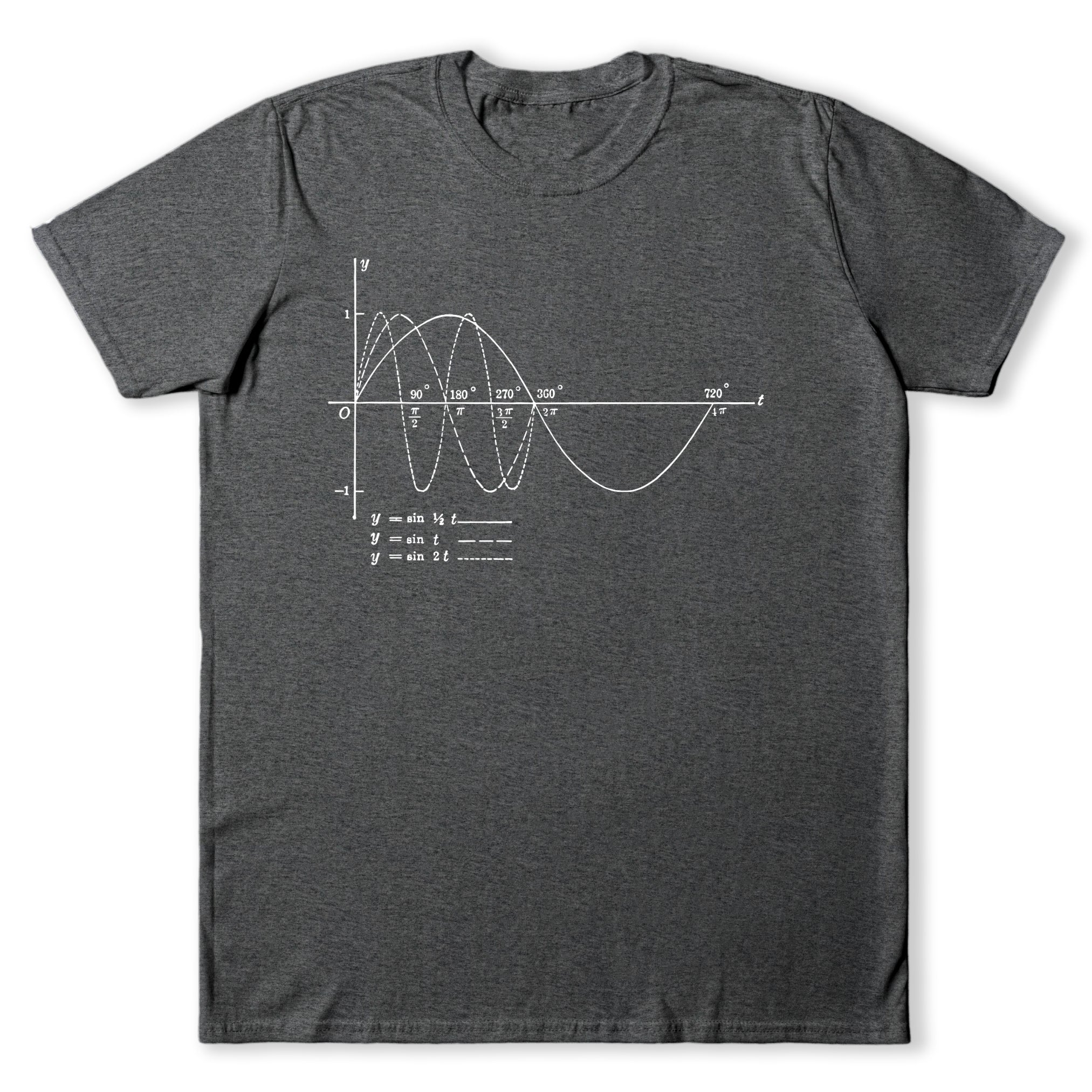 Audio Sine Vintage Waveform T-Shirt