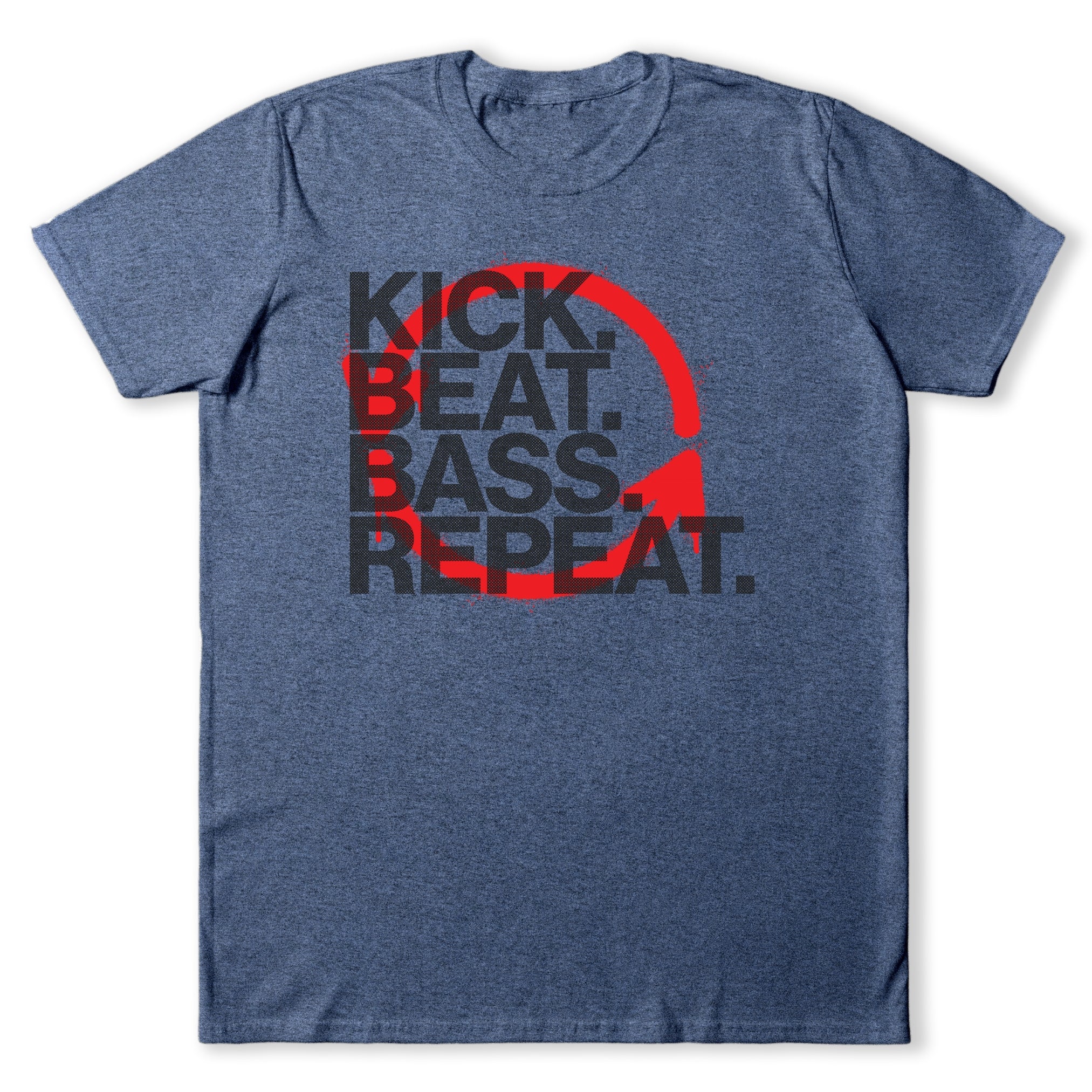 Kick Beat Bass Repeat Music Production T-Shirt