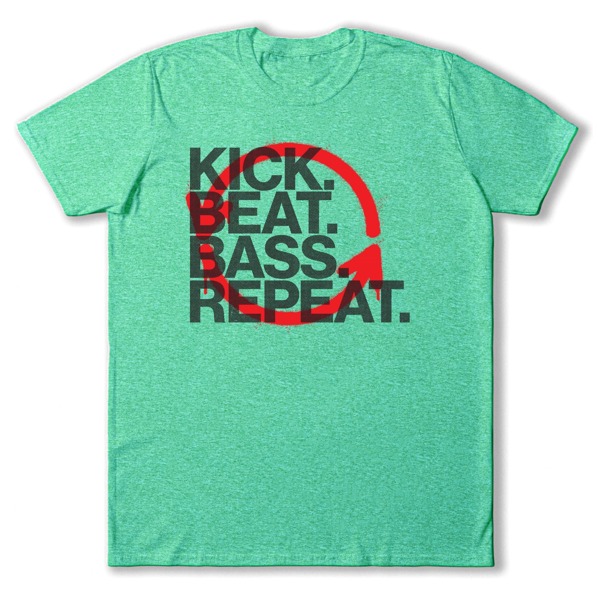 Kick Beat Bass Repeat Music Production T-Shirt