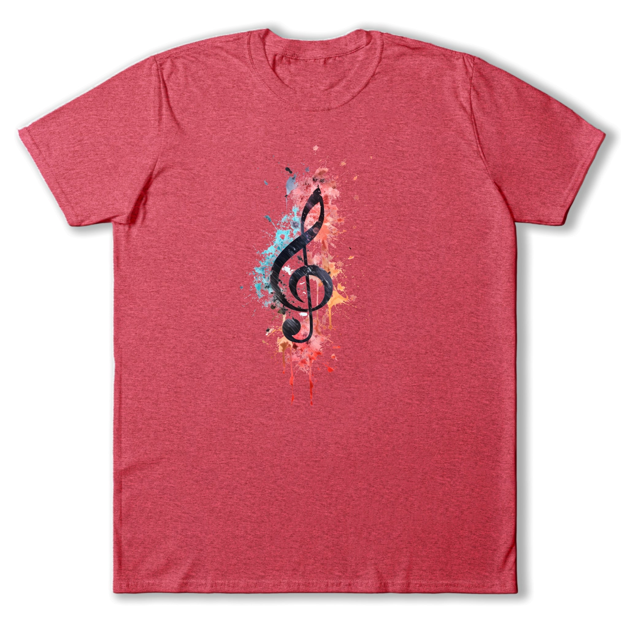 Vibrant Clef T-Shirt