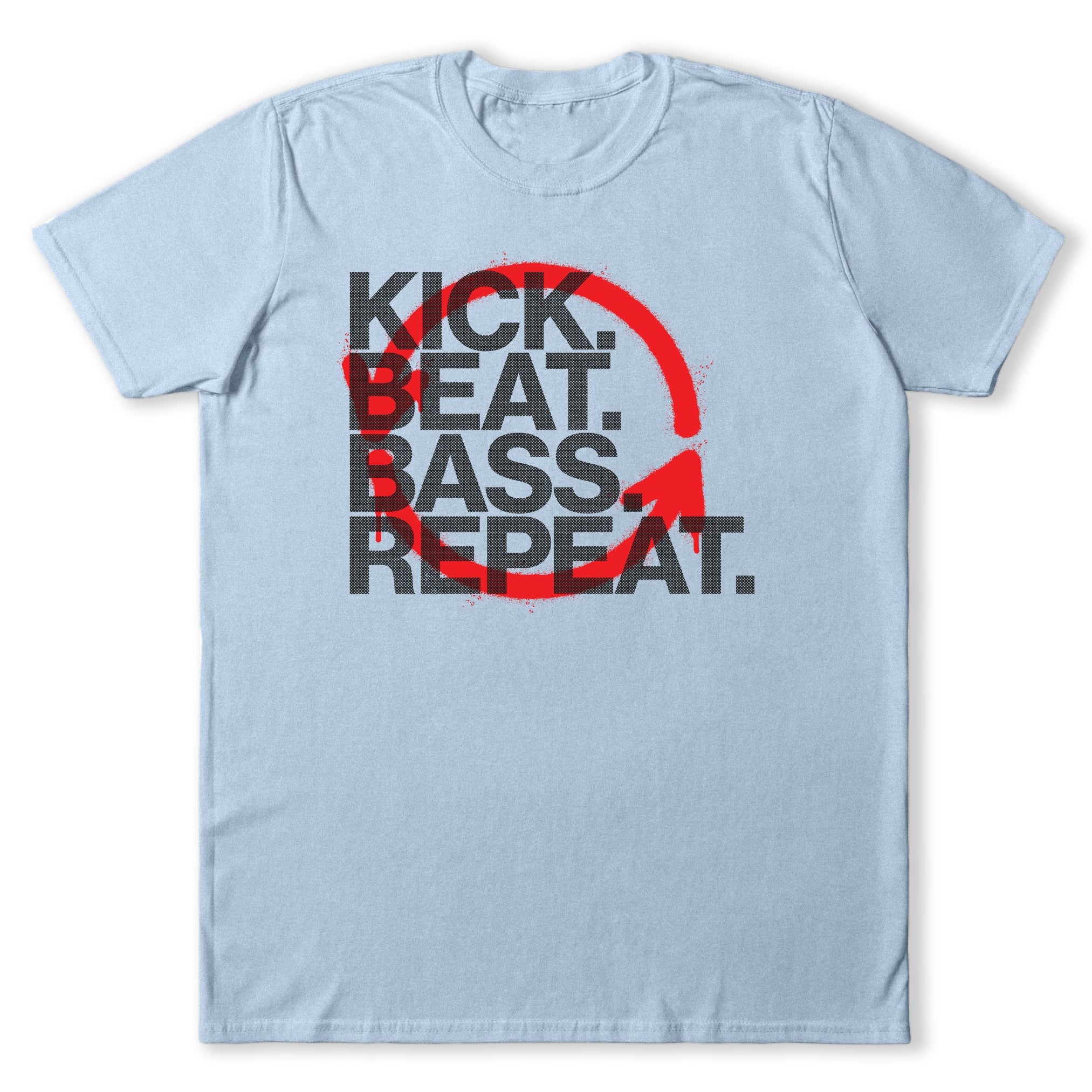 Kick Beat Bass Repeat Music Production T-Shirt