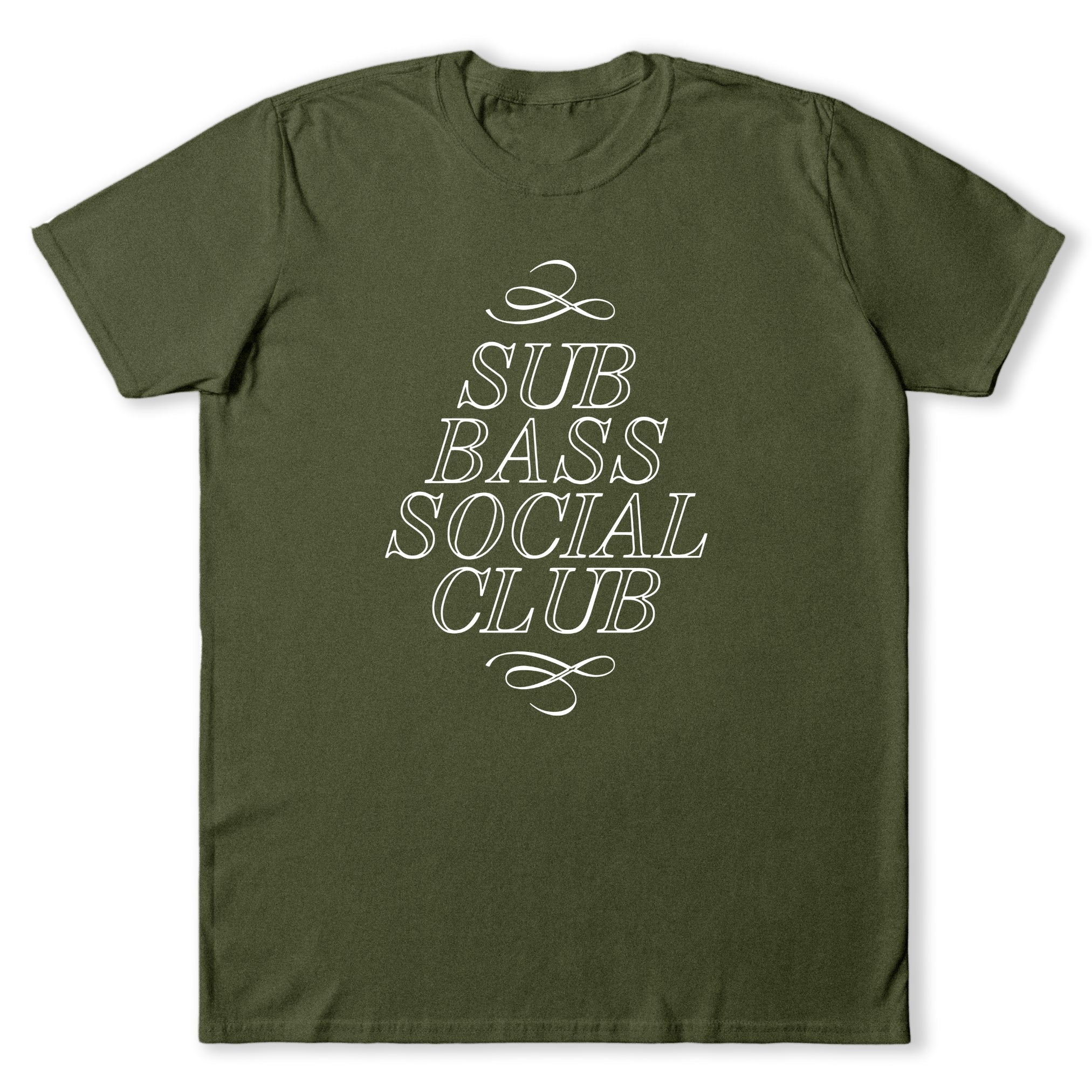 Sub Bass Social Club Music T-Shirt