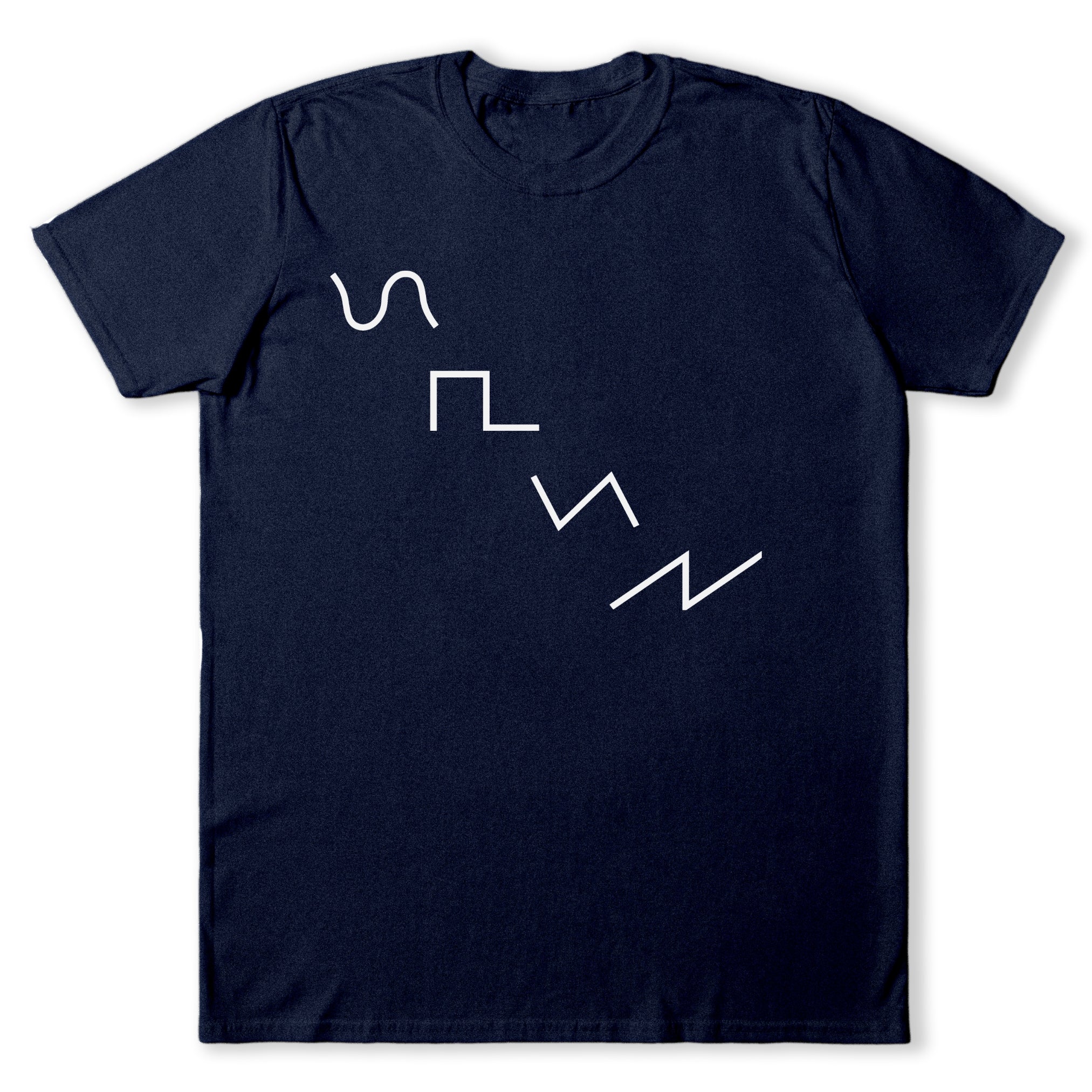 Sine Square Saw Triangle T-Shirt