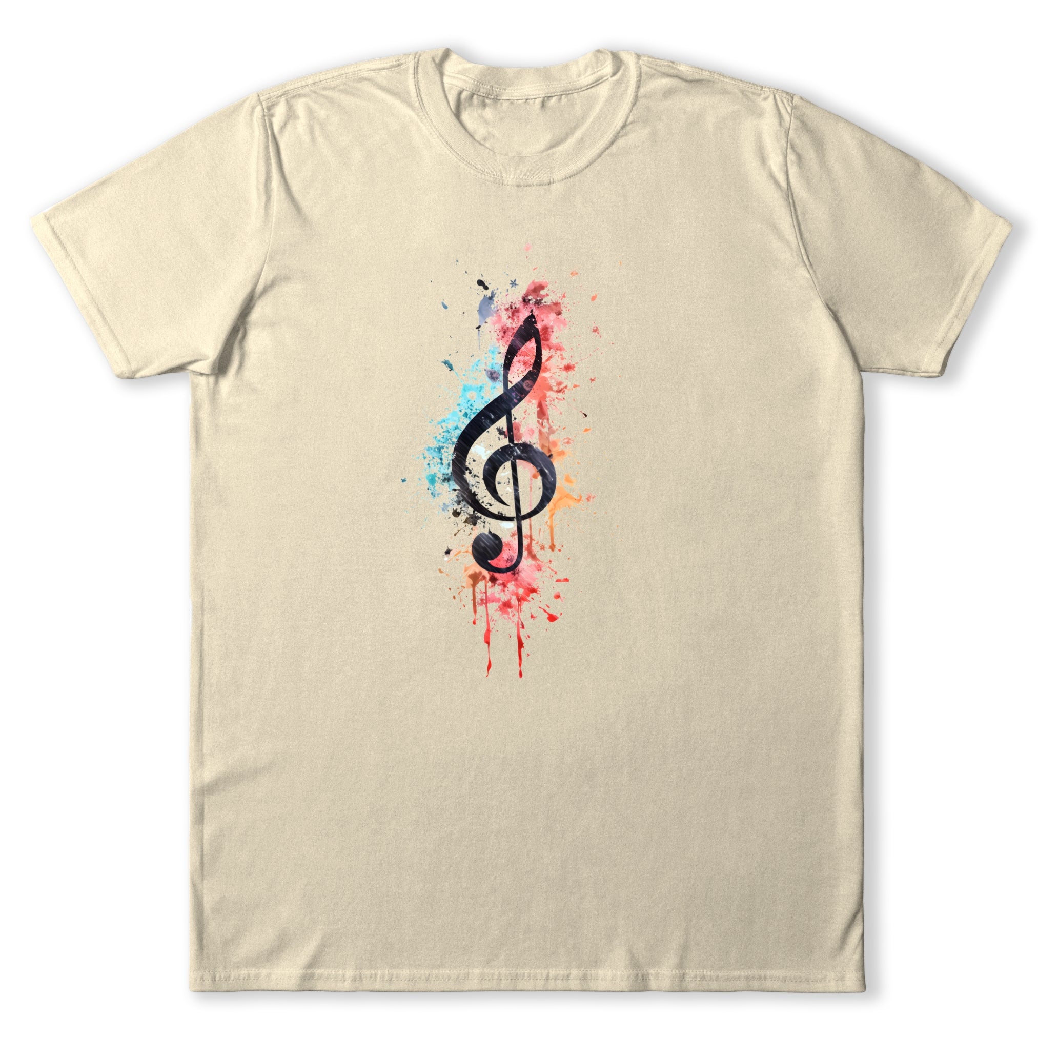 Vibrant Clef T-Shirt