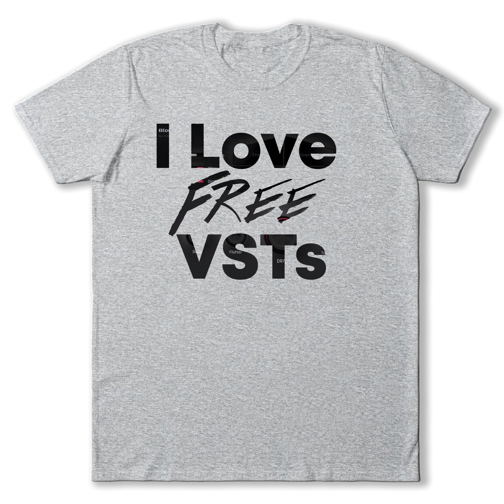 I Love Free VSTs T-Shirt