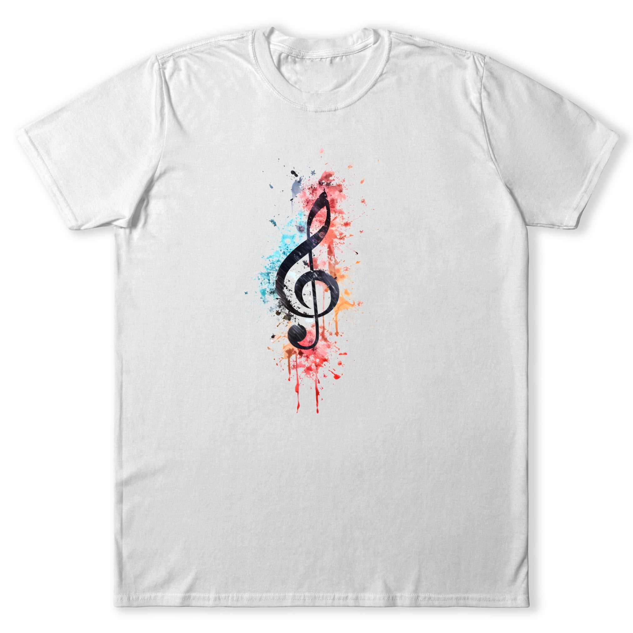 Vibrant Clef T-Shirt